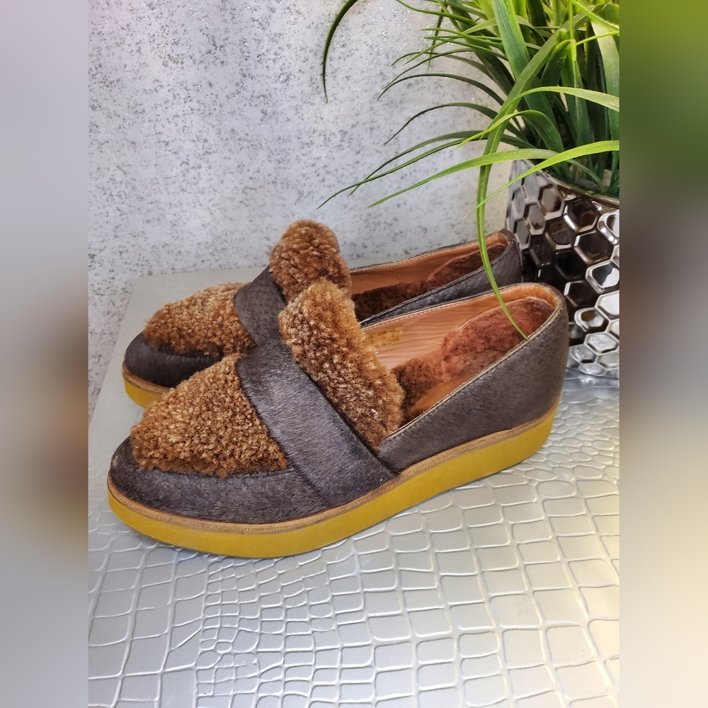Australia Luxe Colective Bombay Shearling Beva Color Shoes Size 8